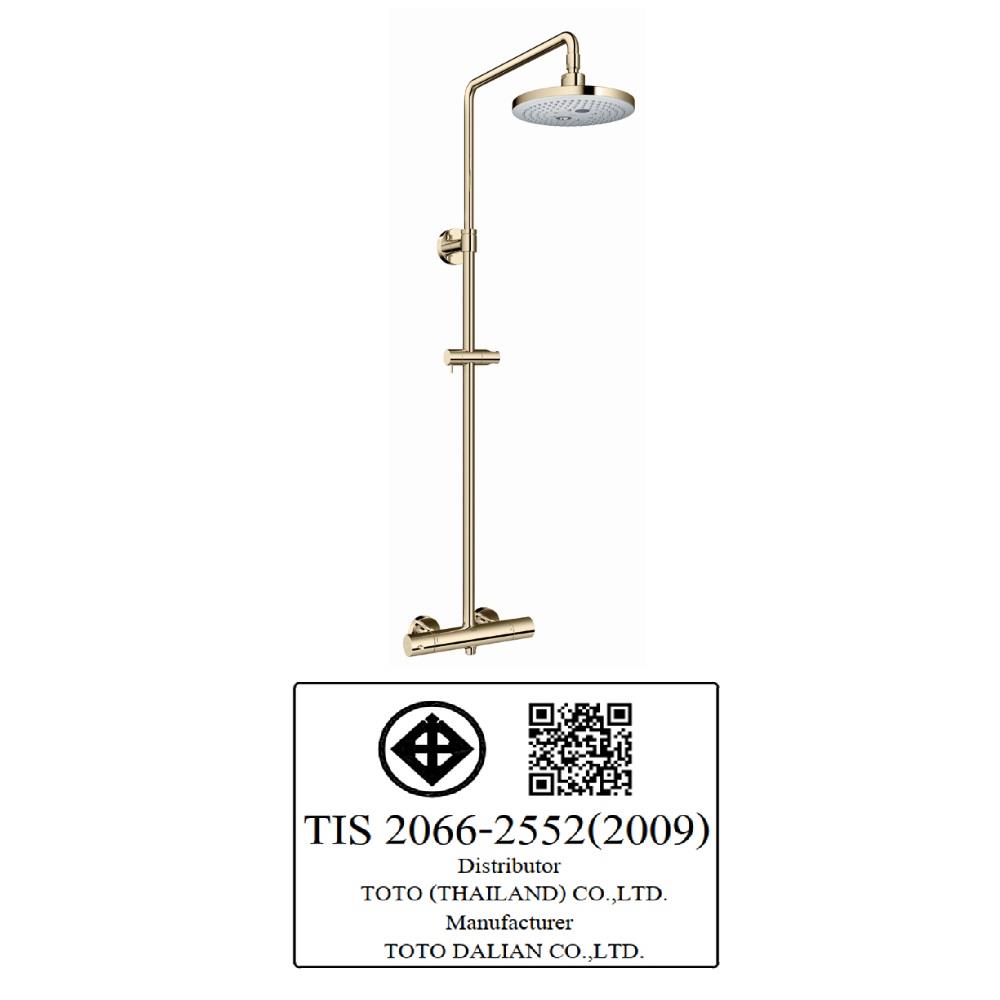 ฝักบัว RAIN SHOWER ผสม TOTO TBW01404TA-PFG สีทอง