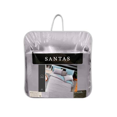 ชุดผ้าปูที่นอน 6 ฟุต 7 ชิ้น SANTAS COTTON USA CASA GR_5