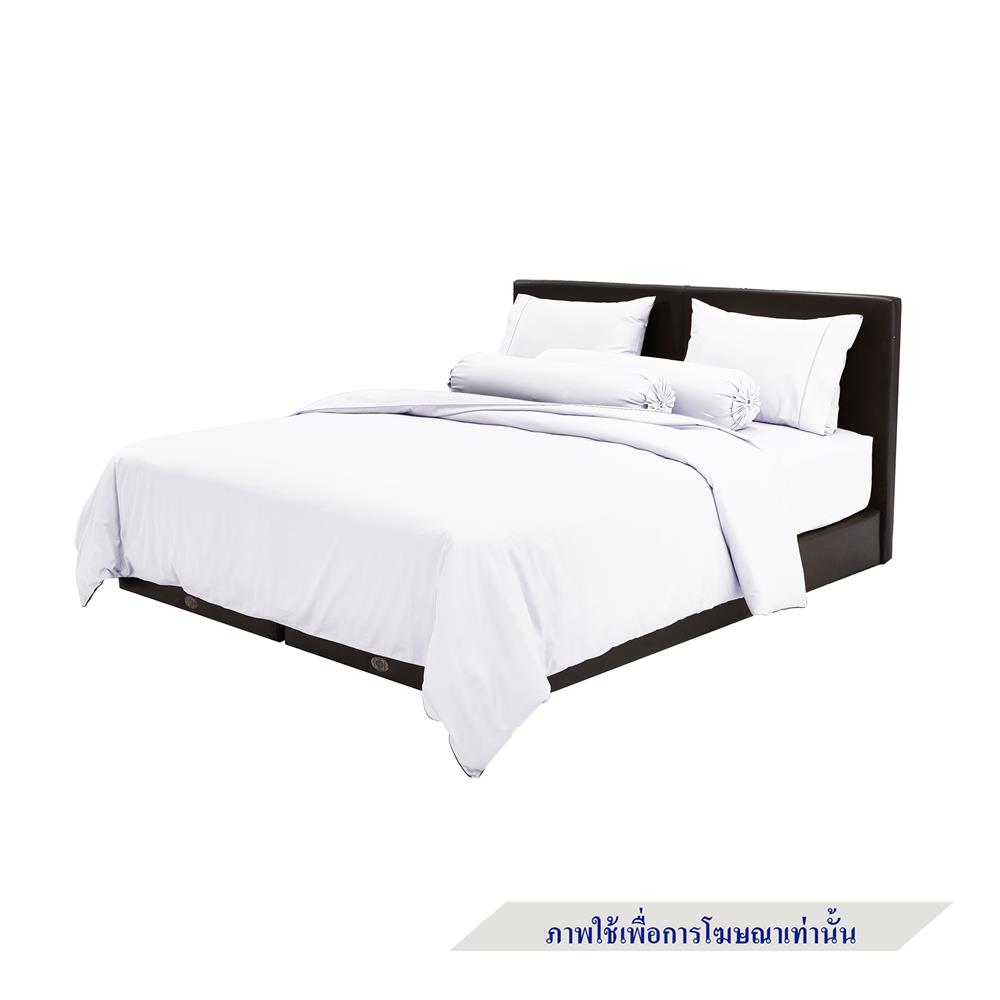 ชุดผ้าปูที่นอน 5 ฟุต 7 ชิ้น SANTAS COTTON USA CASA WH