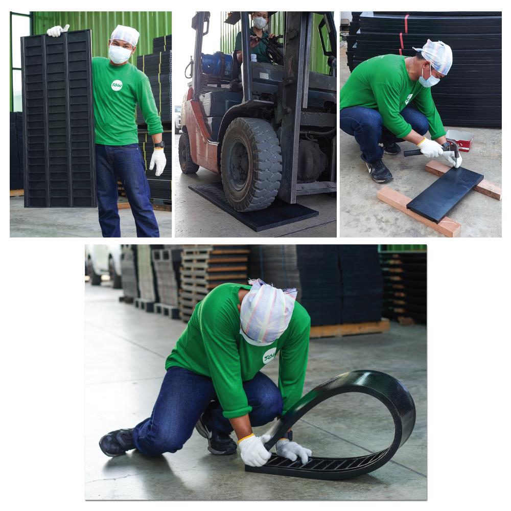 ไม้แบบพลาสติกหล่อเสา SON OF WOOD 20x20x300 ซม.