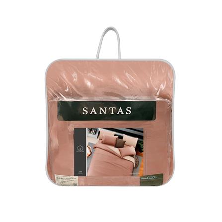 ชุดผ้าปูที่นอน 5 ฟุต 7 ชิ้น SANTAS COTTON USA CASA OR_5