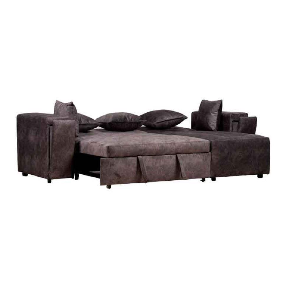 โซฟาเข้ามุมขวา AS FURNITURE ALEX CLGYU40 สีเทาเข้ม