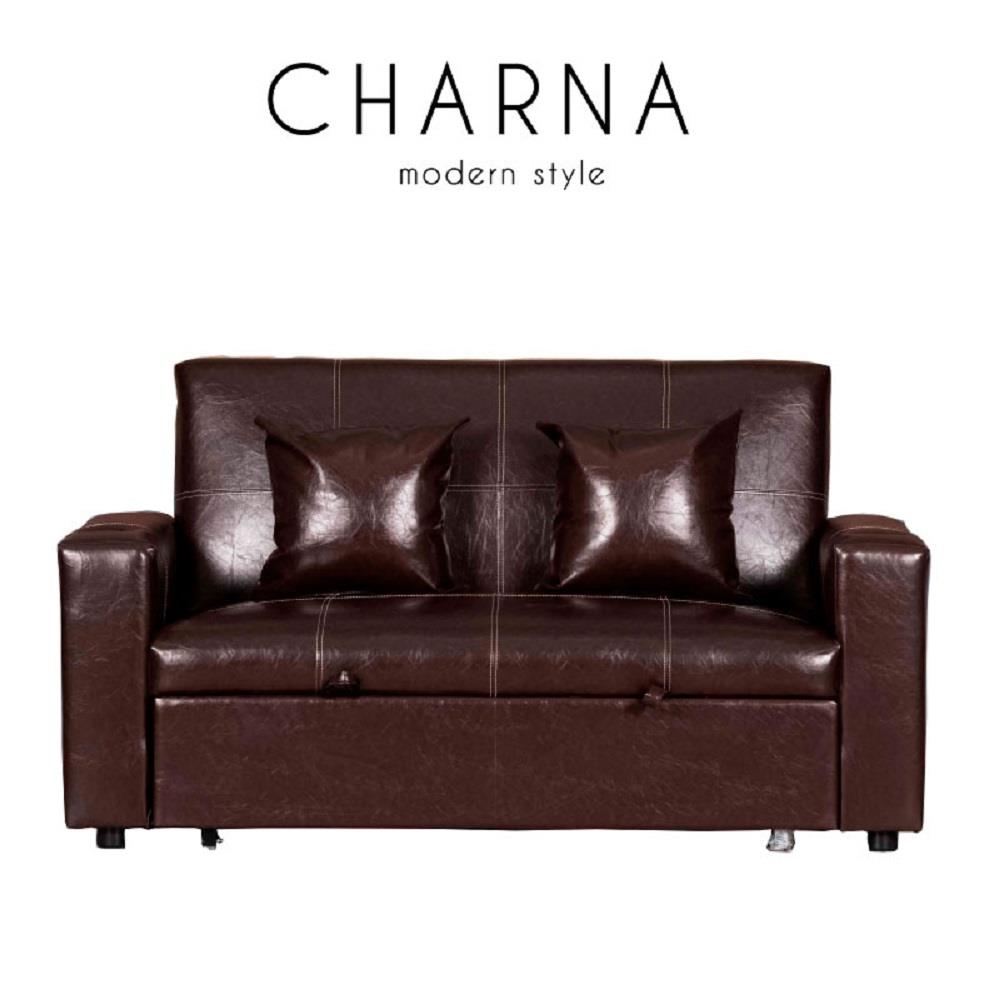โซฟาเบด AS FURNITURE CHARNA LBWFJ สีน้ำตาลเข้ม