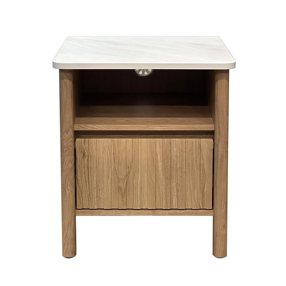 ตู้ข้างเตียง FURDINI TERRA 48 ซม. สีโอ๊ค/ลายหิน