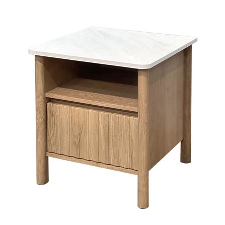 ตู้ข้างเตียง FURDINI TERRA 48 ซม. สีโอ๊ค/ลายหิน