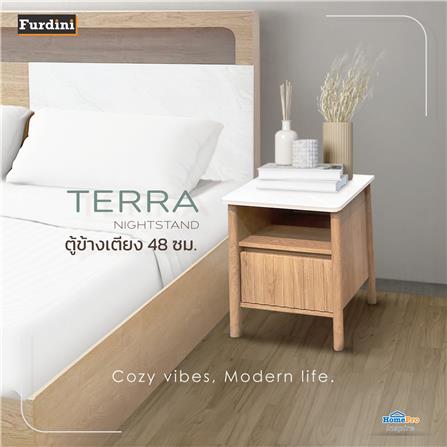 ตู้ข้างเตียง FURDINI TERRA 48 ซม. สีโอ๊ค/ลายหิน_4