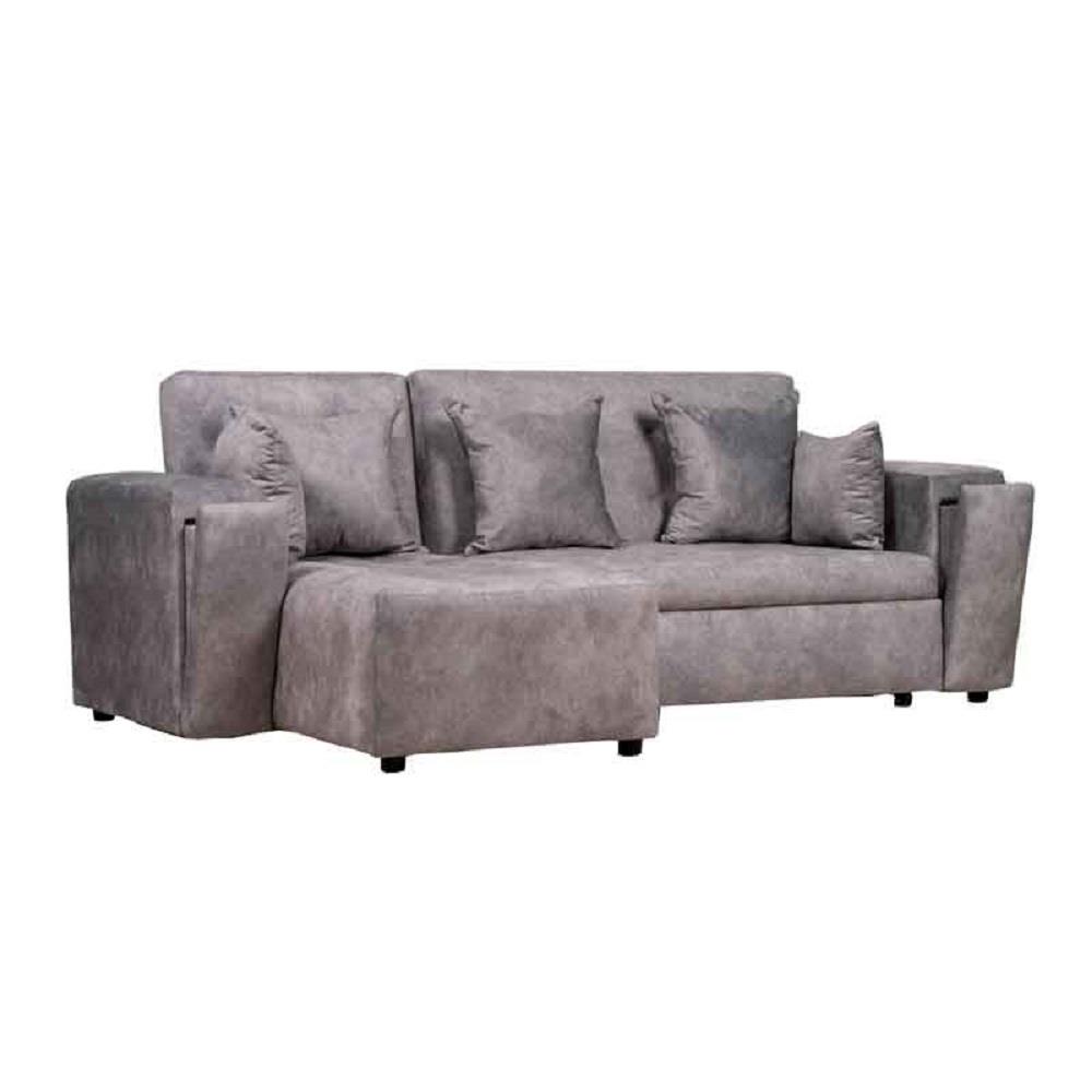 โซฟาเข้ามุมซ้าย AS FURNITURE ALEX CRGYU58 สีเทาอ่อน