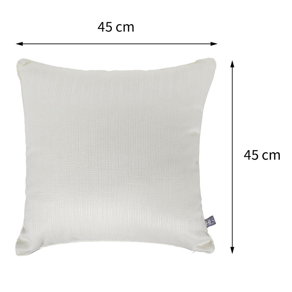 หมอนอิง HOME LIVING STYLE NURA 18X18 นิ้ว สีครีม