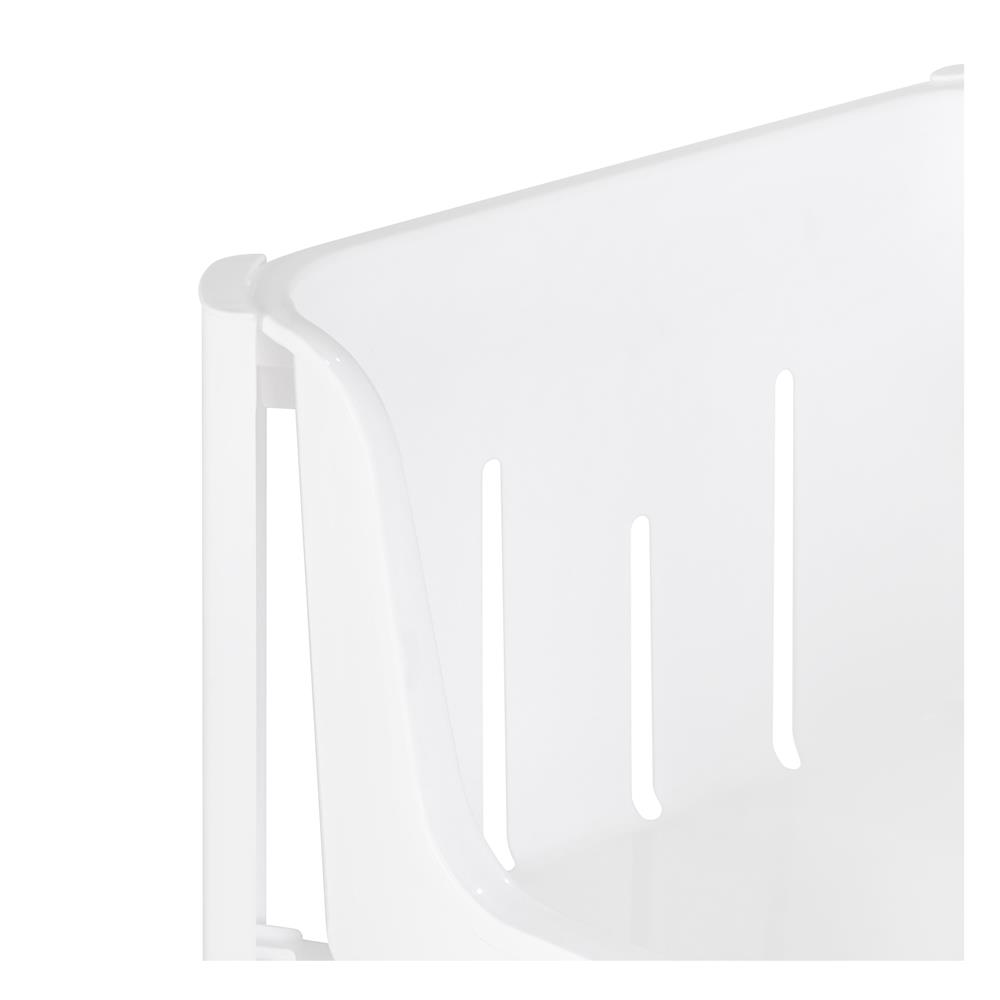 ชั้นวางของ 5 ชั้น STACKO MILA 45X28X130 ซม. สีขาว