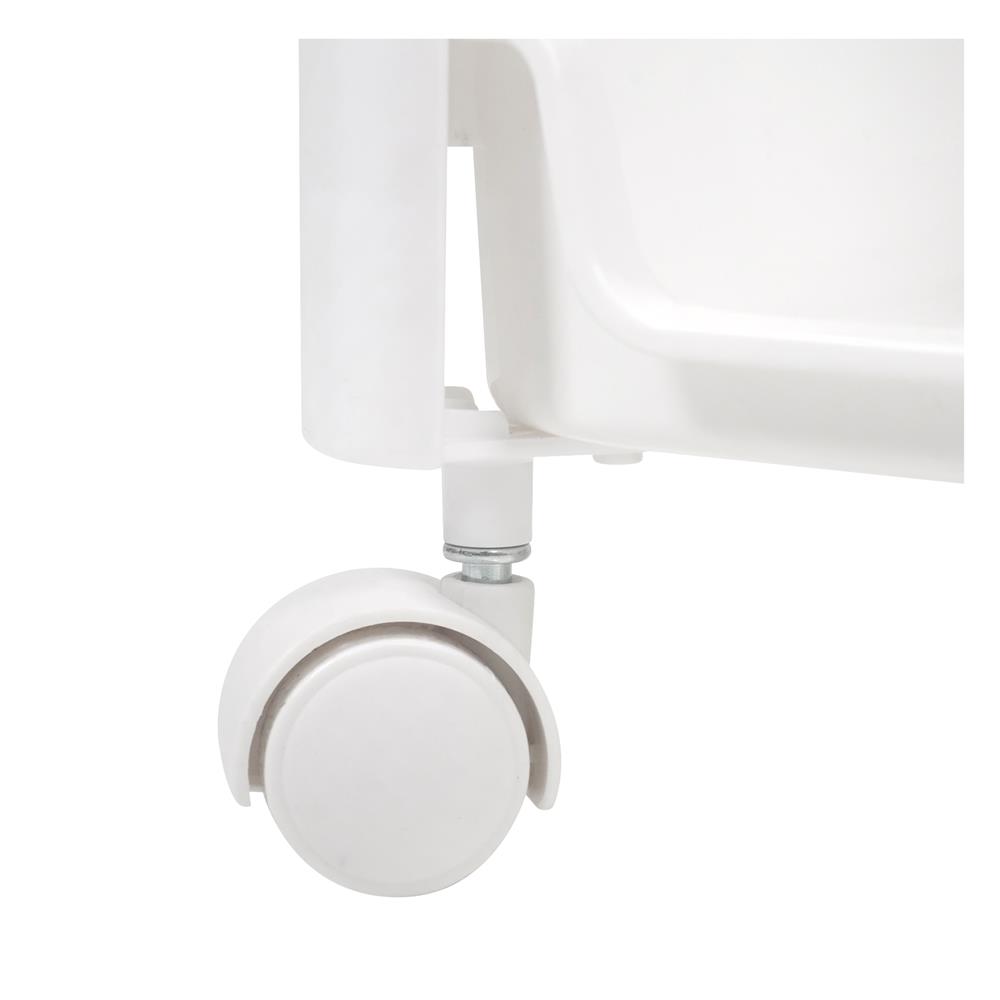 ชั้นวางของ 5 ชั้น STACKO MILA 45X28X130 ซม. สีขาว