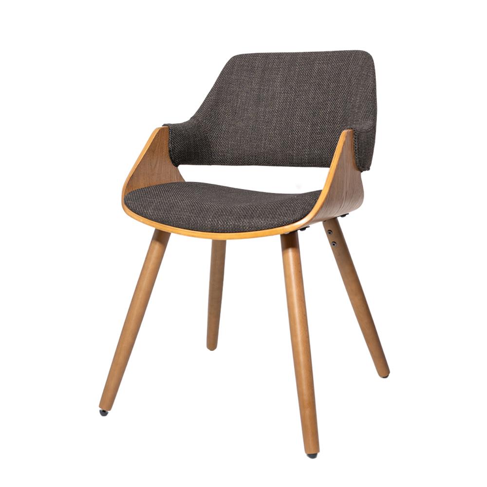 เก้าอี้ห้องอาหาร FURINTREND BJORN สีเทาเข้ม