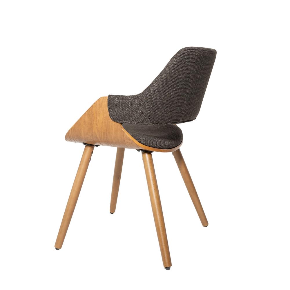 เก้าอี้ห้องอาหาร FURINTREND BJORN สีเทาเข้ม