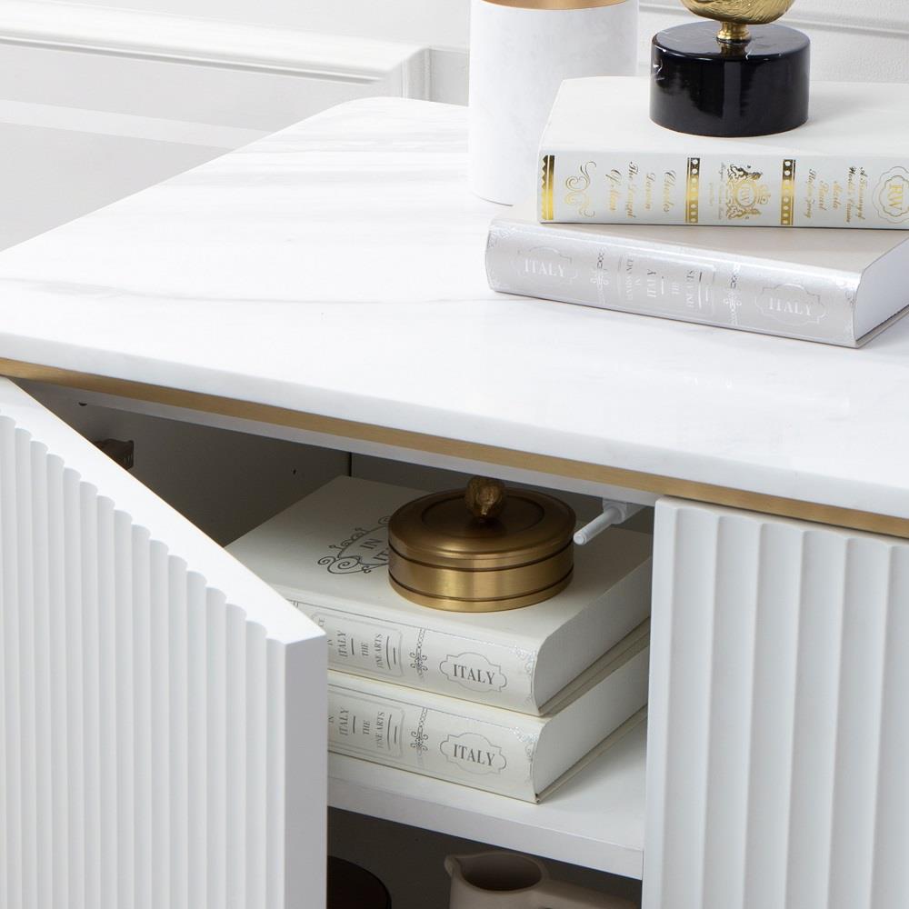 ตู้เตี้ย SB FURNITURE GALAR 19214860 สีขาว