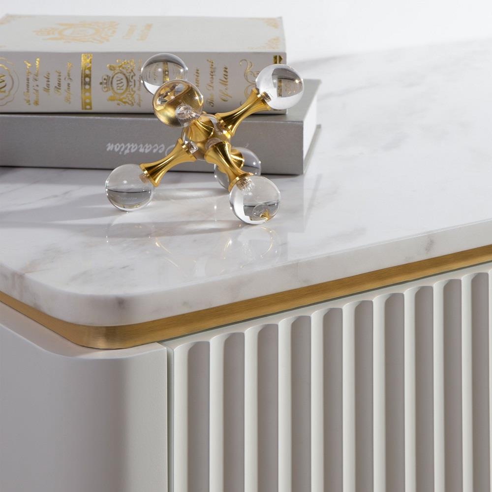 ตู้เตี้ย SB FURNITURE GALAR 19214860 สีขาว