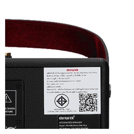 ลำโพงบลูทูธ AIWA RETRO ELITE PLUS RS-X88 สีดำ_6
