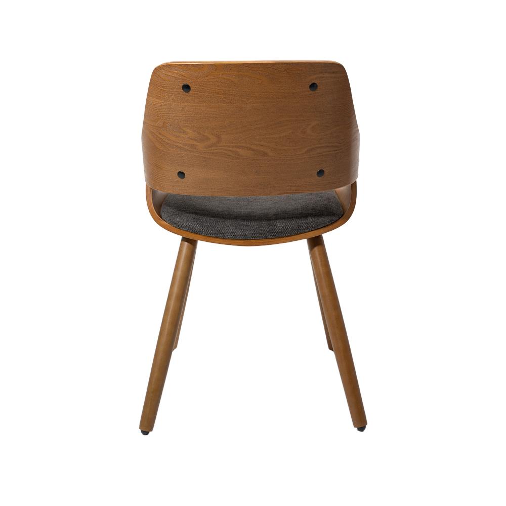 เก้าอี้ห้องอาหาร FURINTREND BREGO สีเทาเข้ม