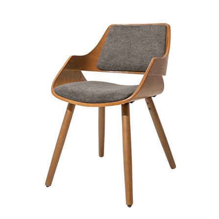 เก้าอี้ห้องอาหาร FURINTREND BREGO สีเทาเข้ม_0