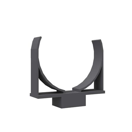 ตัวล็อกท่อกลม VG FIRST R2 สีเทา_0