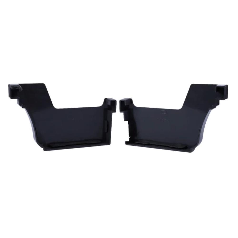 ฝาปิดปลายราง VG FIRST R2 สีเทา (แพ็กคู่)