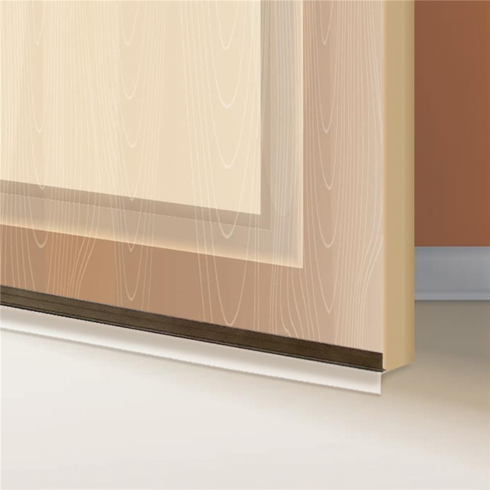 คิ้วกันแมลงแบบยาง DEXZON 15319 100 ซม. สีน้ำตาล