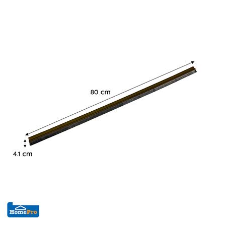 คิ้วกันแมลงแบบแปรง DEXZON 15320 80 ซม. สีน้ำตาล_4