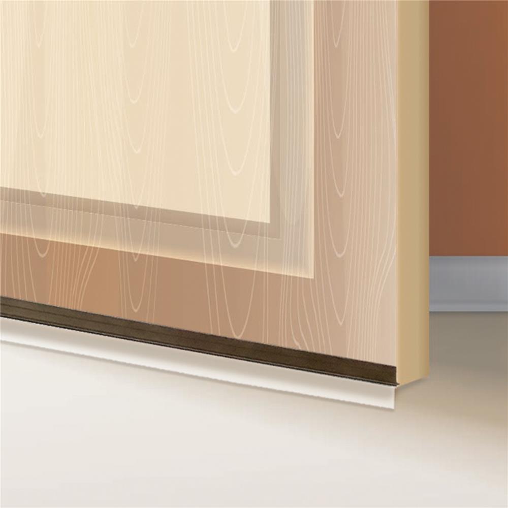 คิ้วกันแมลงแบบยาง DEXZON 15317 80 ซม. สีนํ้าตาล