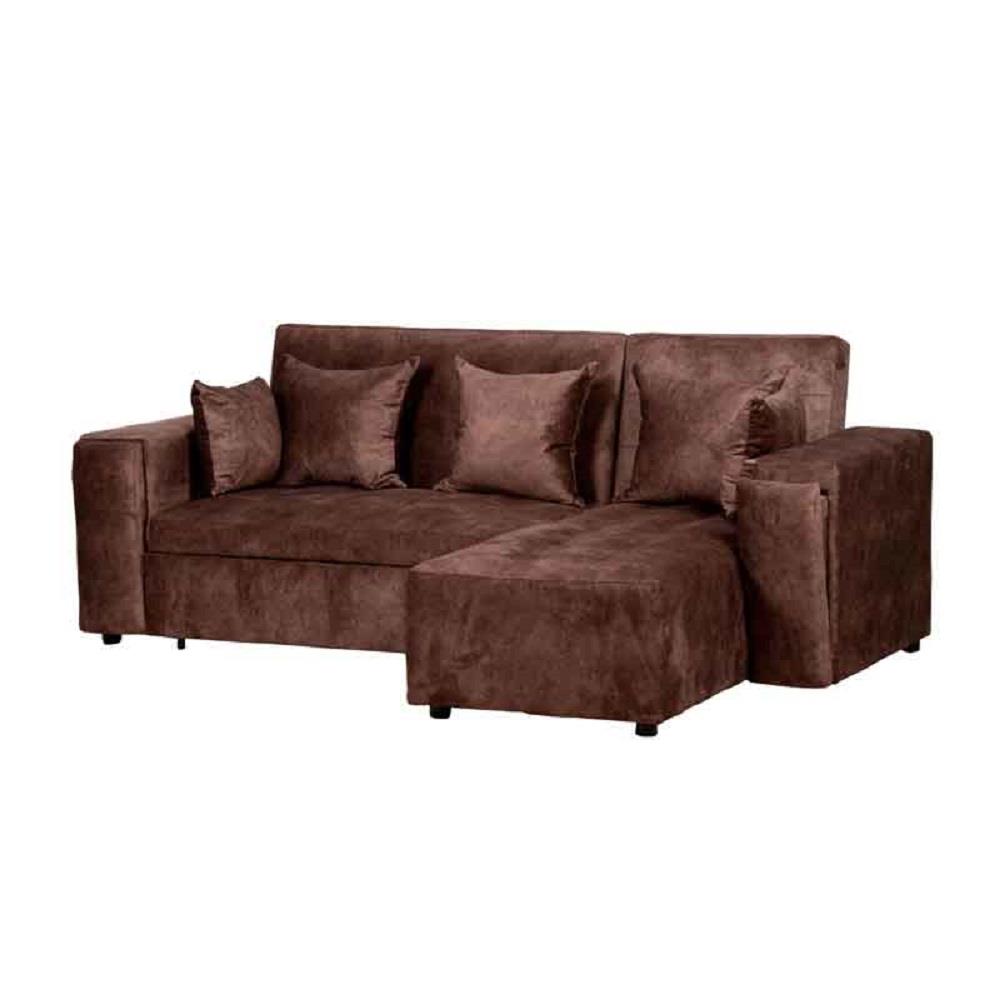 โซฟาเข้ามุมขวา AS FURNITURE ALEX CLBWU38 สีน้ำตาล