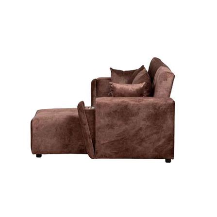 โซฟาเข้ามุมขวา AS FURNITURE ALEX CLBWU38 สีน้ำตาล_4