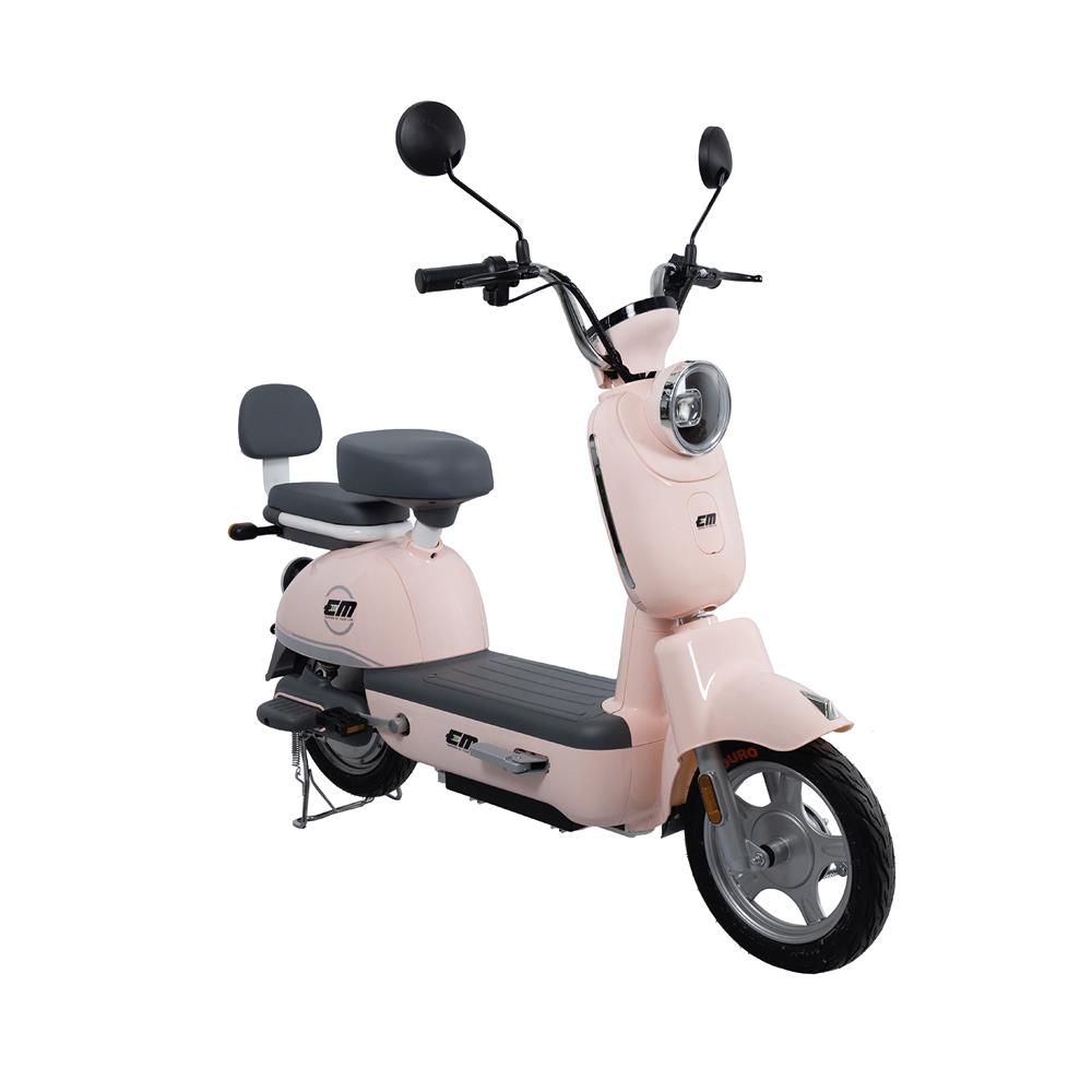 จักรยานไฟฟ้า EM MOCHI 10 นิ้ว สีชมพู