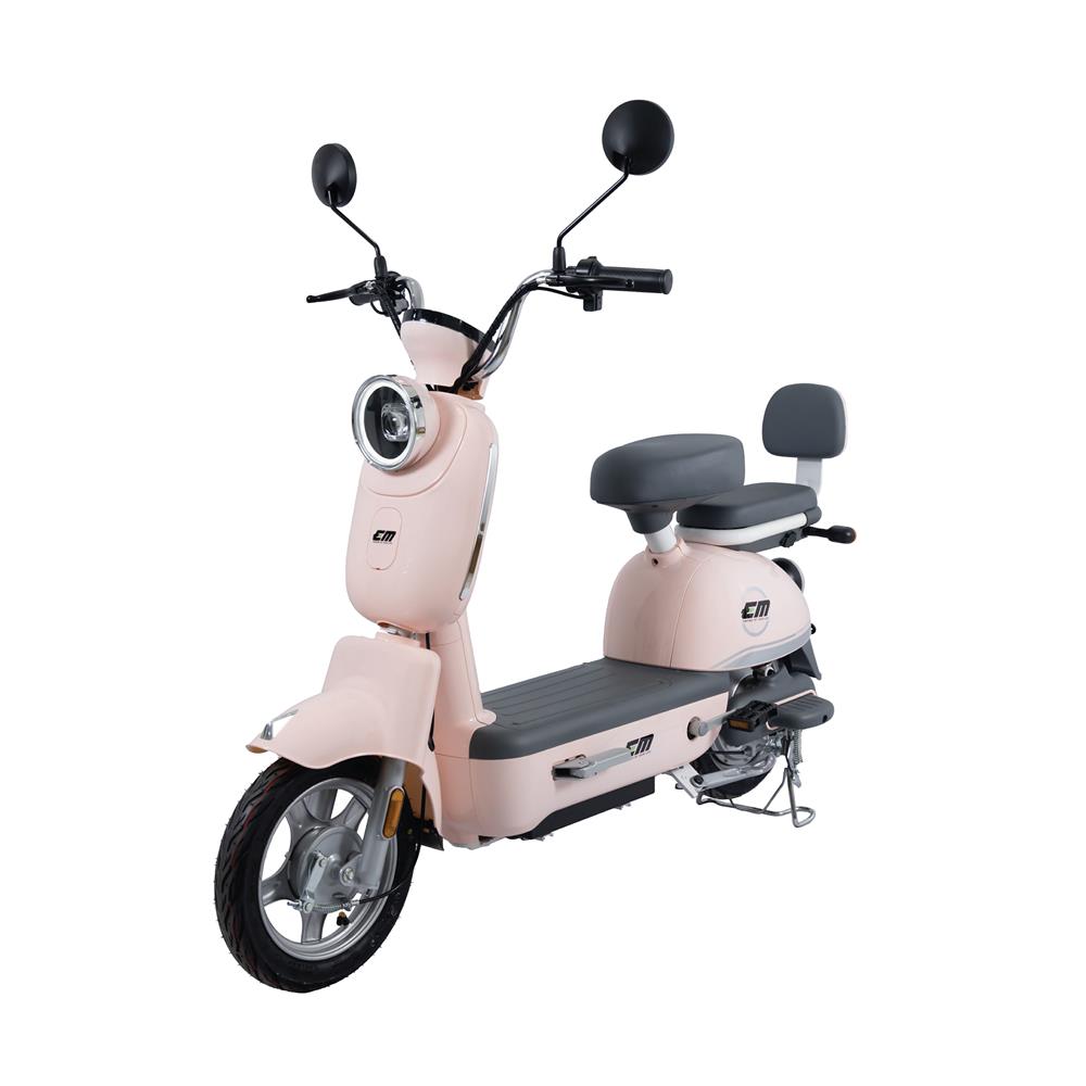 จักรยานไฟฟ้า EM MOCHI 10 นิ้ว สีชมพู