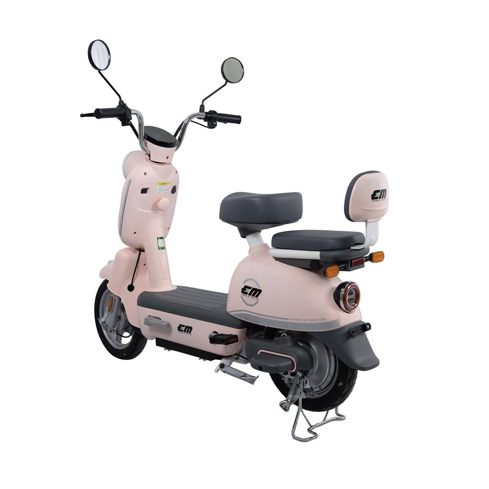 จักรยานไฟฟ้า EM MOCHI 10 นิ้ว สีชมพู