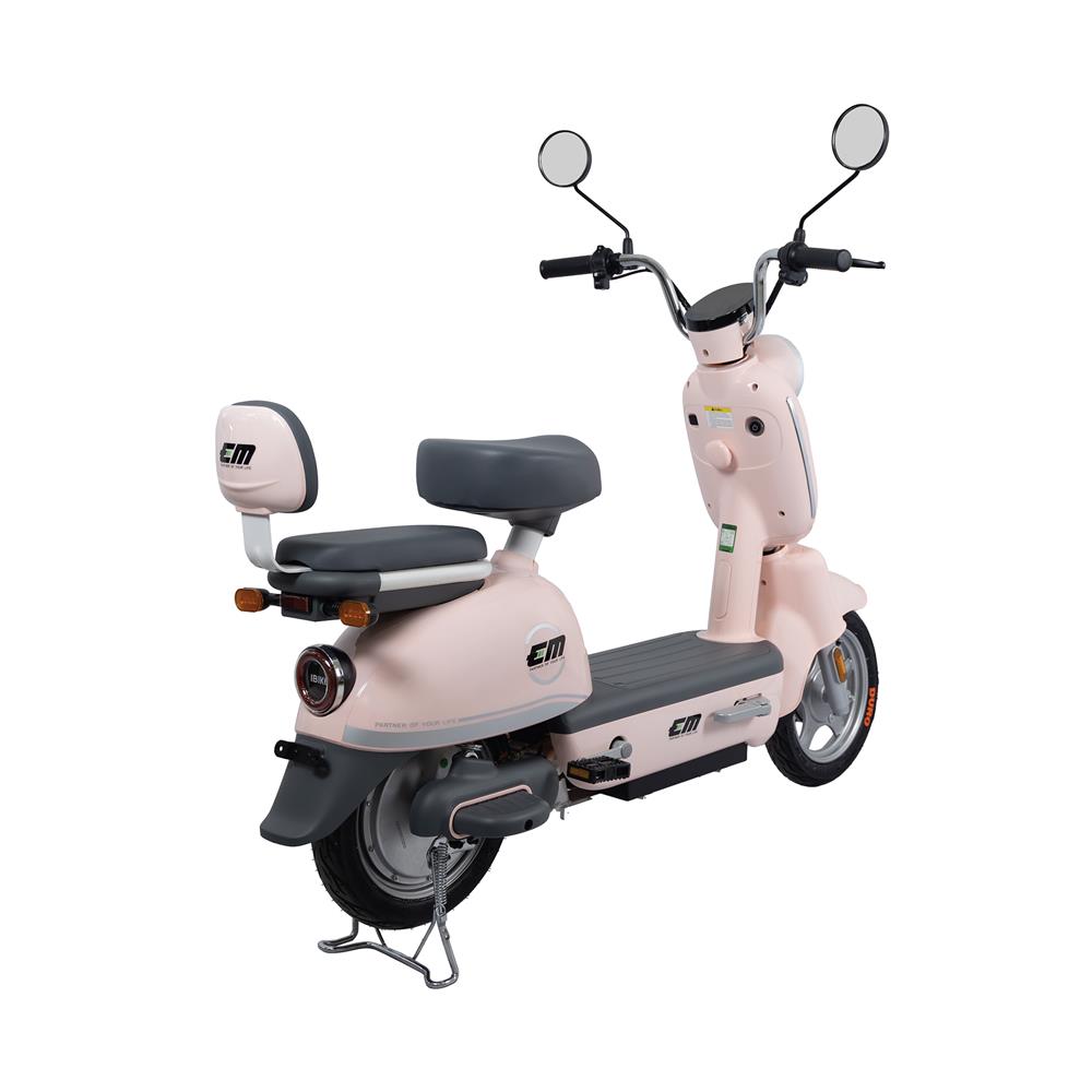 จักรยานไฟฟ้า EM MOCHI 10 นิ้ว สีชมพู