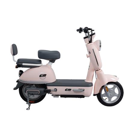 จักรยานไฟฟ้า EM MOCHI 10 นิ้ว สีชมพู