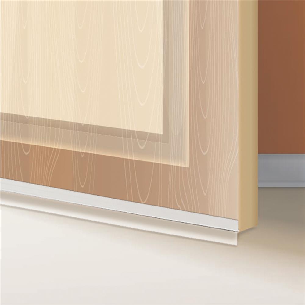 คิ้วกันแมลงแบบยาง DEXZON 15314 80 ซม. สีขาว