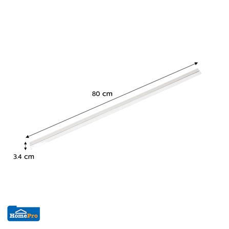 คิ้วกันแมลงแบบยาง DEXZON 15314 80 ซม. สีขาว_5