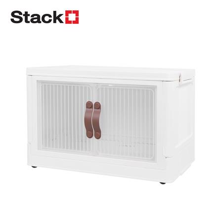 กล่องบานเปิด STACKO CLOUD SIZE S 45X27X27 ซม. สีขาว_0