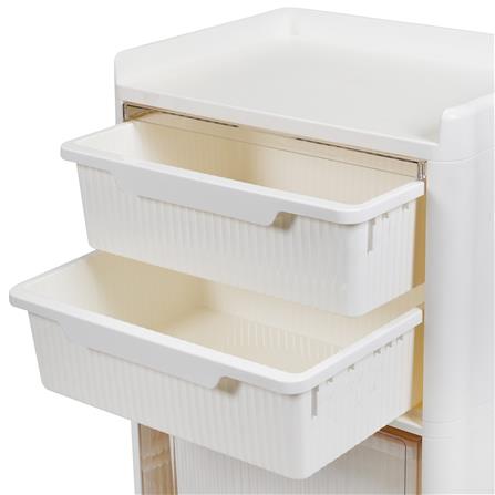 ตู้บานเปิดบน 3 ชั้น STACKO VENUS 41X30X88 ซม. สีขาว_3