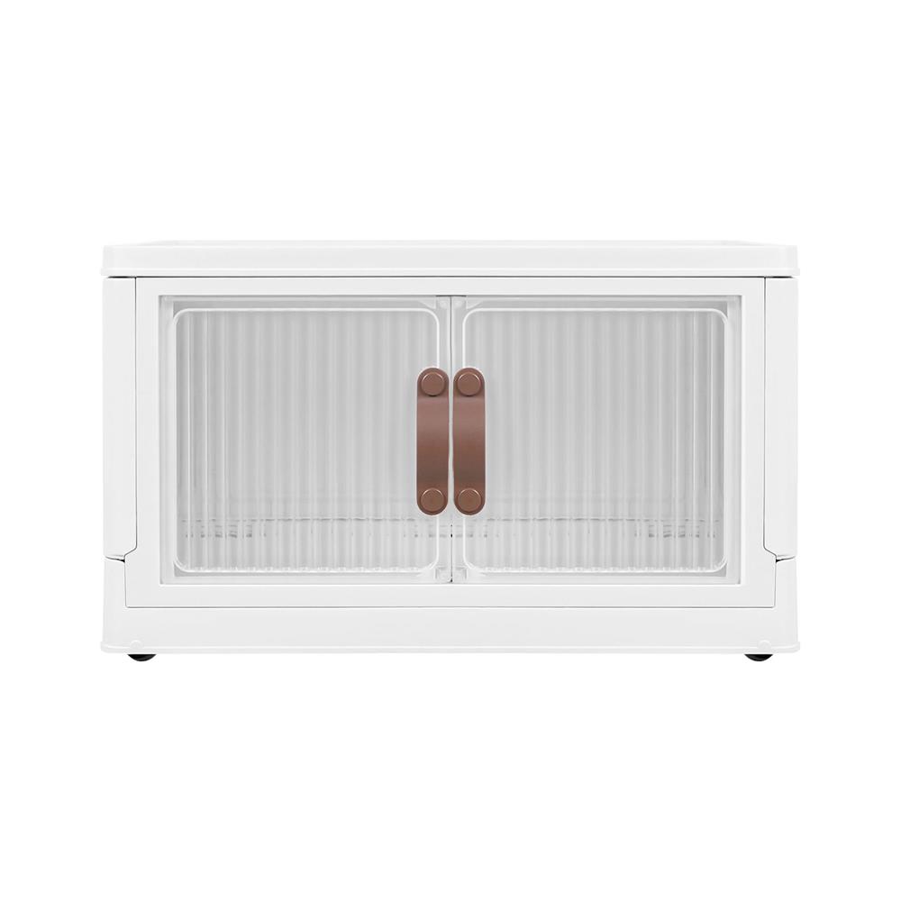 กล่องบานเปิด STACKO CLOUD SIZE L 65X40X37 ซม. สีขาว