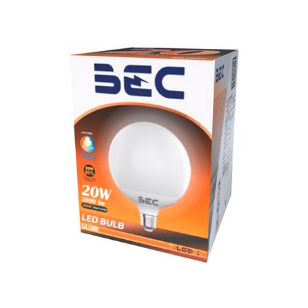 หลอด LED BEC G120 GLOBE 20 วัตต์ WARM WHITE E27_1
