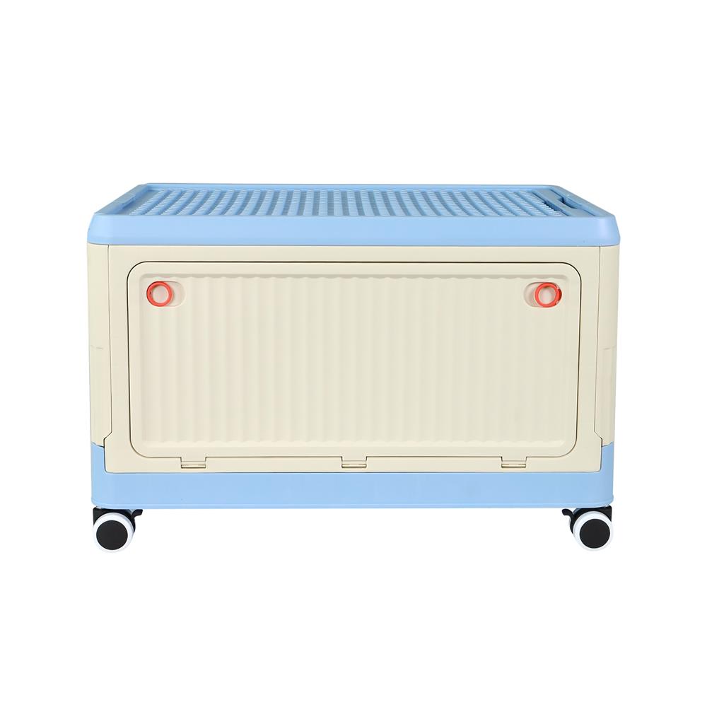 กล่องเก็บของ STACKO KID DUCK SIZE M 54X36X34 ซม. สีฟ้า