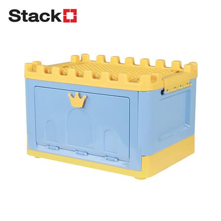 กล่องเก็บของ STACKO KID FORT SIZE S 41X30X27 ซม. สีฟ้า_1