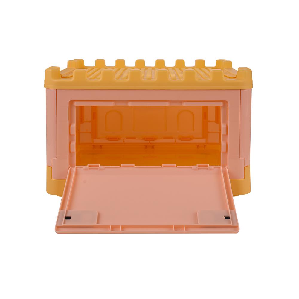 กล่องเก็บของ STACKO KID FORT SIZE M 53X37X34 ซม. สีชมพู