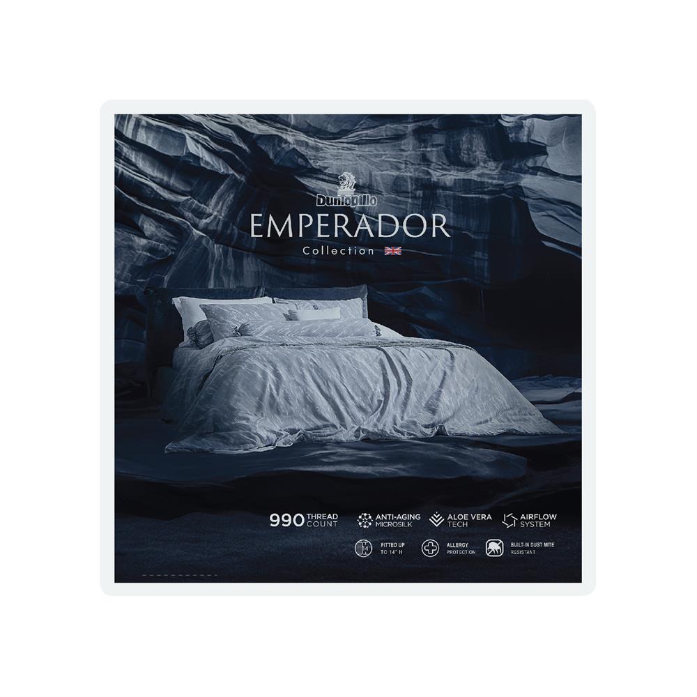 ชุดผ้าปูที่นอน 3.5 ฟุต 3 ชิ้น DUNLOPILLO EMPERADOR II DL-EM-02