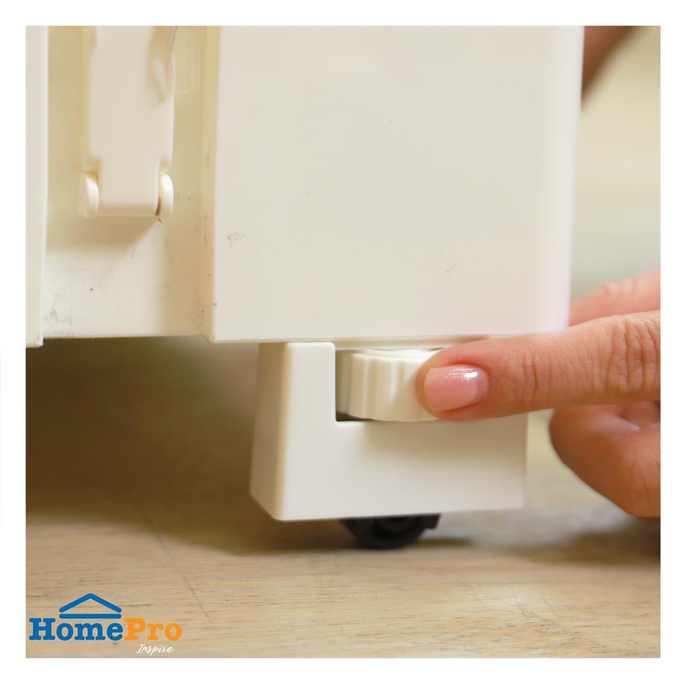 ตู้เสื้อผ้า 4 ชั้น STACKO RABBIT 58X40X157 ซม. สีขาว