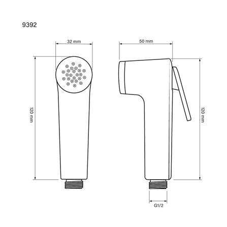 สายฉีดชำระครบชุด NAPA FRANCE 9392_3