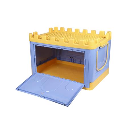 กล่องเก็บของ STACKO KID FORT SIZE M 53X37X34 ซม. สีฟ้า_2