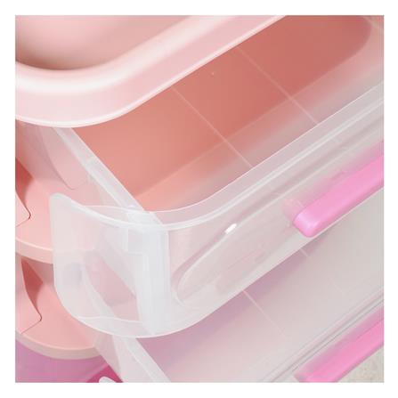 ชั้นวางของ 3 ชั้น STACKO KID VIVE 50X32X78 ซม. สีชมพู_2