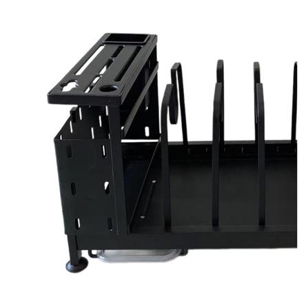 ที่เก็บกระทะและฝาหม้อพร้อมกล่องเก็บมีด KECH BLACKY_2