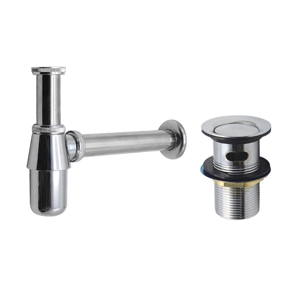 ชุดท่อน้ำทิ้งอ่างล้างหน้ากระปุก DONMARK GL-5329 20 ซม.