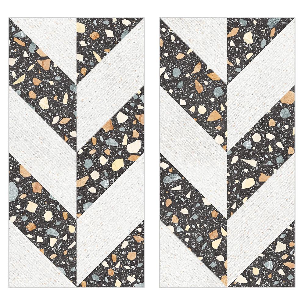 กระเบื้องพื้น 30x60 ซม. DURAGRES ซีทรานซี่ แบล็ค 1.44 ตร.ม.